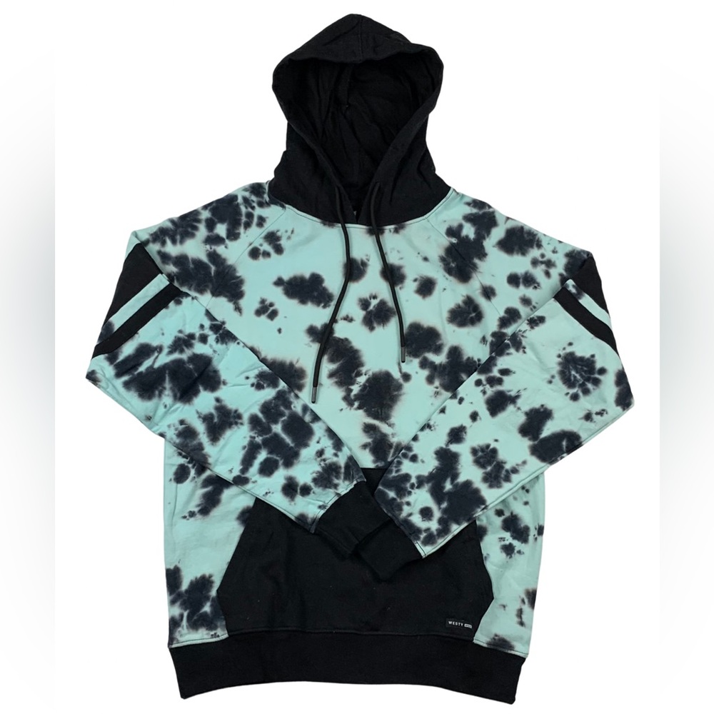 Rainwater Blue And Black Hoodie